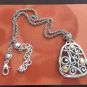 Brighton silver and gold necklace